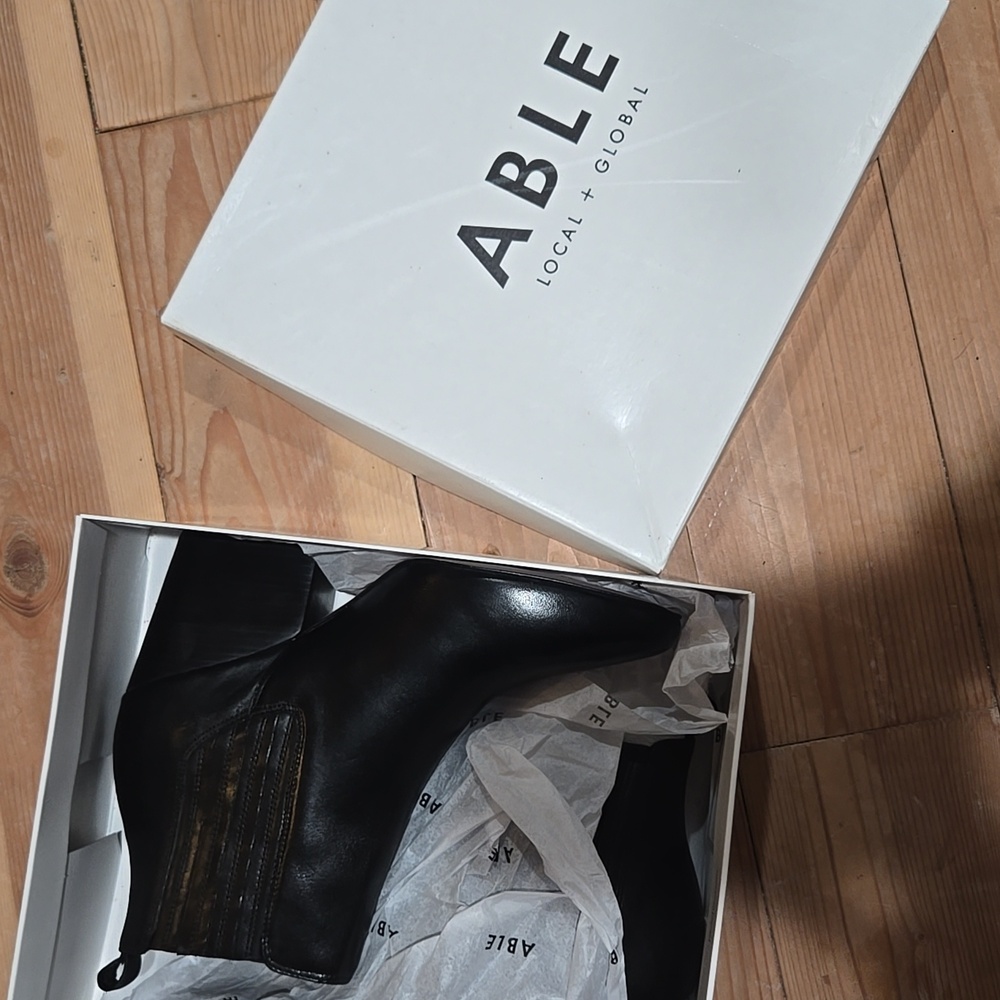Black booties